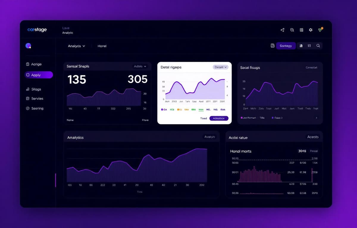 SaaS web development - startup platform dashboard